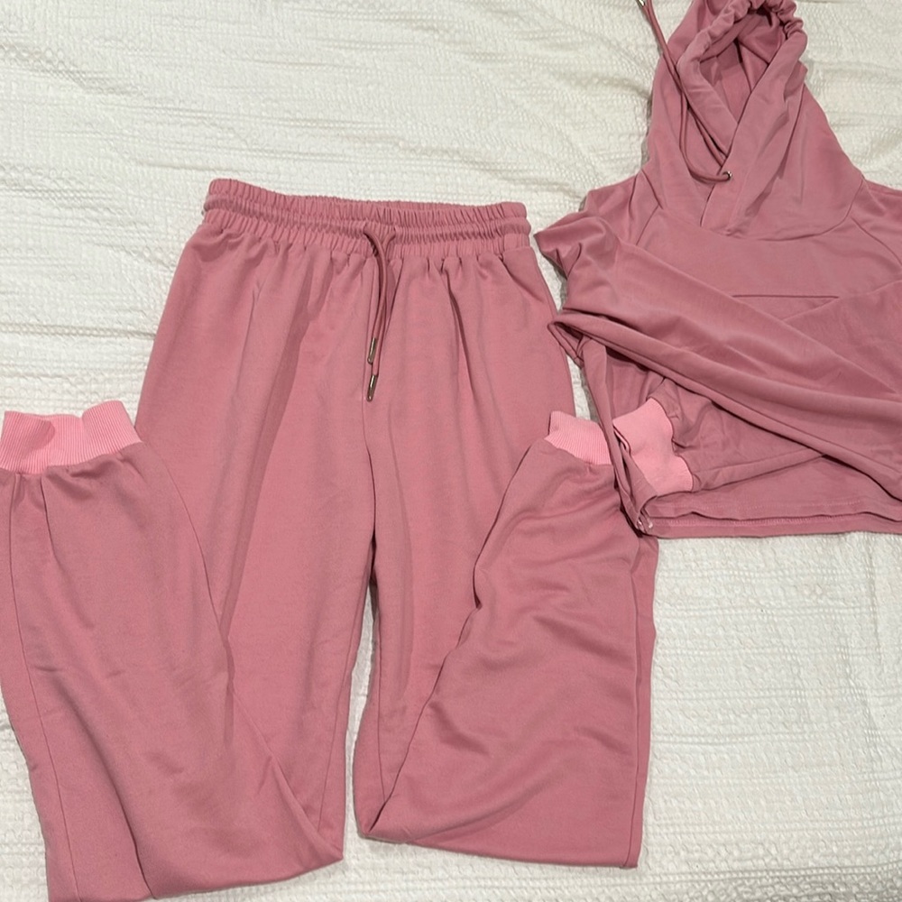SUPERDOWN Pink jogger set